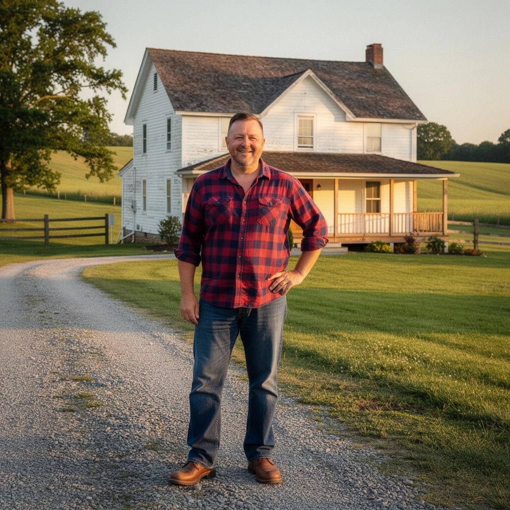 Weite Felder mit reifem Getreide, die das historische Anwesen umgeben.